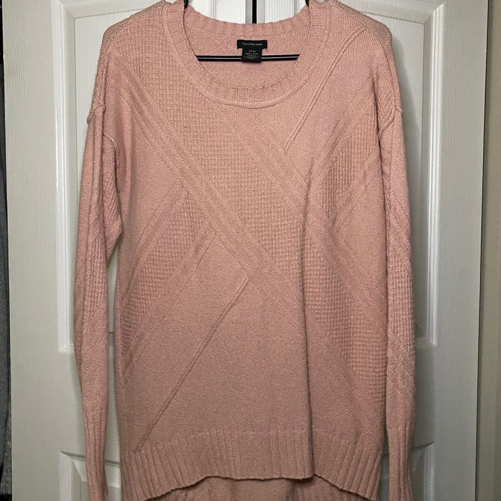 Calvin Klein lignt pink Knit Sweater